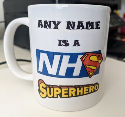 Personalised NHS Superhero